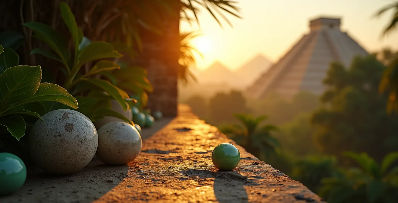 Vergleich zwischen bekannten Maya-Pyramiden und versteckten costa-ricanischen Artefakten