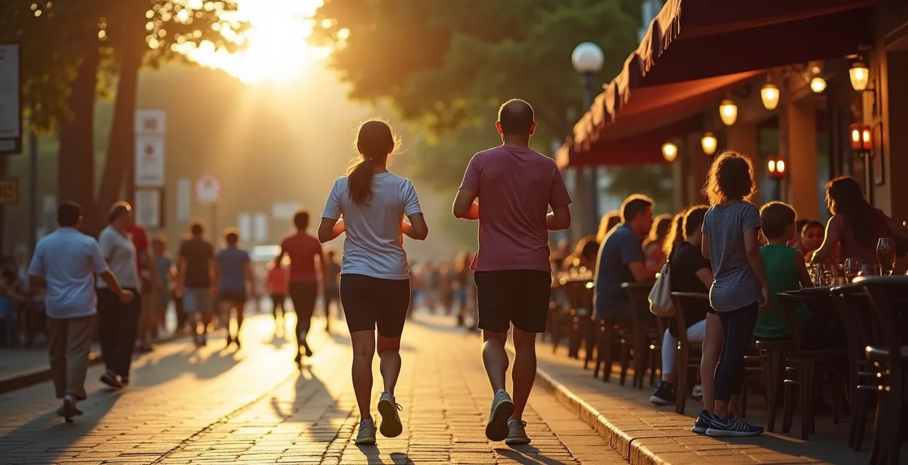 Der dynamische Tagesrhythmus verschiedener Stadtviertel in San José