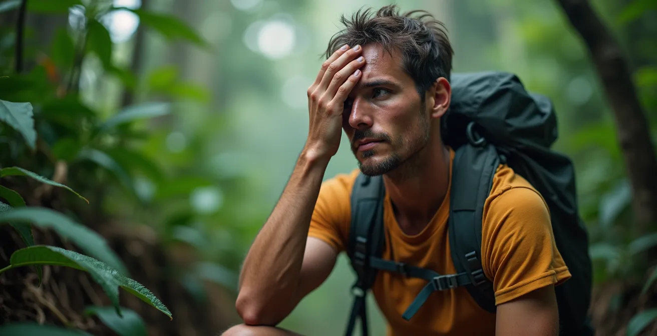 Deutsche Wanderer bei der Akklimatisierung im tropischen Klima Costa Ricas